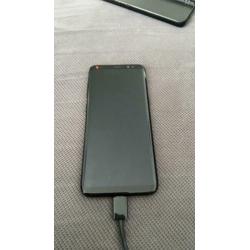 Samsung Galaxy S8 black 64gb + lader