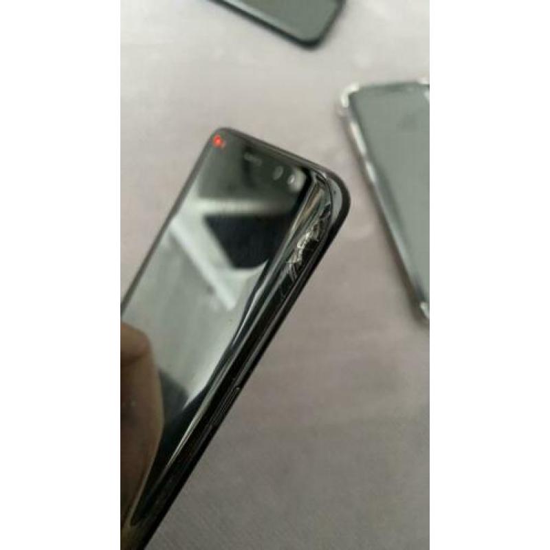 Samsung Galaxy S8 black 64gb + lader