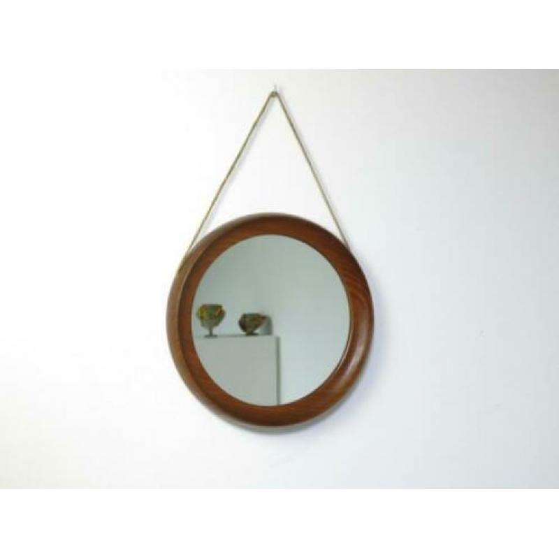 teak spiegel 1960. Uno and Osten Kristiansson luxus