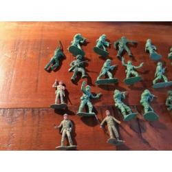 Amerikaanse en Britse soldaten (WOII)