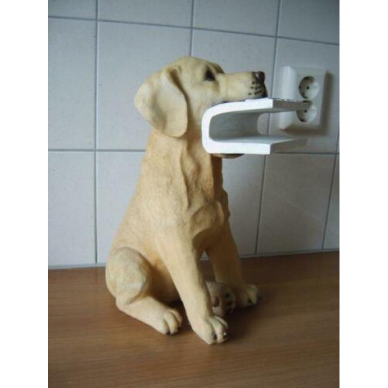 Labrador/ Retriever Kranten/tijdschriften hond 35 cm
