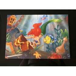 Disney Puzzels Princess (4 puzzels) Goed als nieuw!