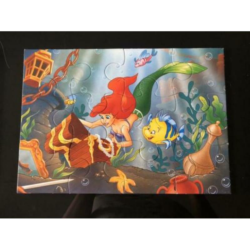 Disney Puzzels Princess (4 puzzels) Goed als nieuw!