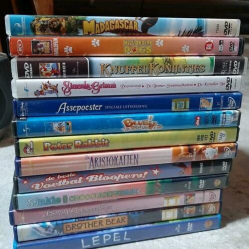 15 x DVD'S alles samen voor €3