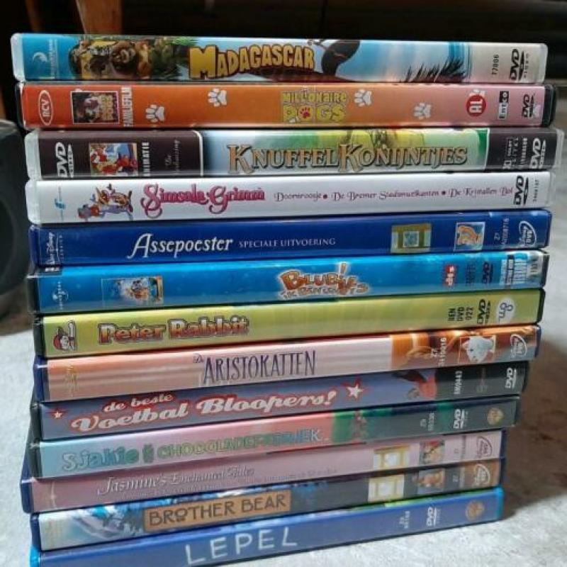 15 x DVD'S alles samen voor €3