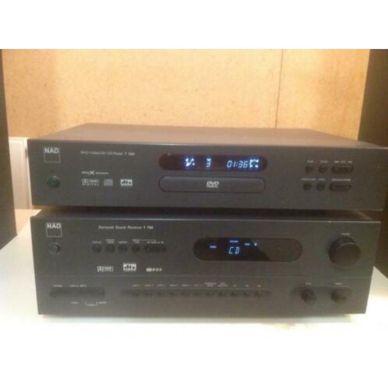 Uitstekend stereo set van nad receiver nad cd speler KEF box