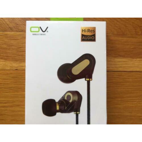 Dual dynamische grafeen oortelefoon met microfoon