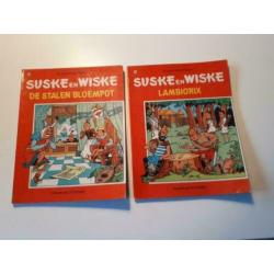 suske en wiske-twee albums-eerste drukken 1973-ZGAN