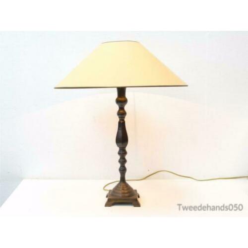 2 Grote messing tafellampen 84137