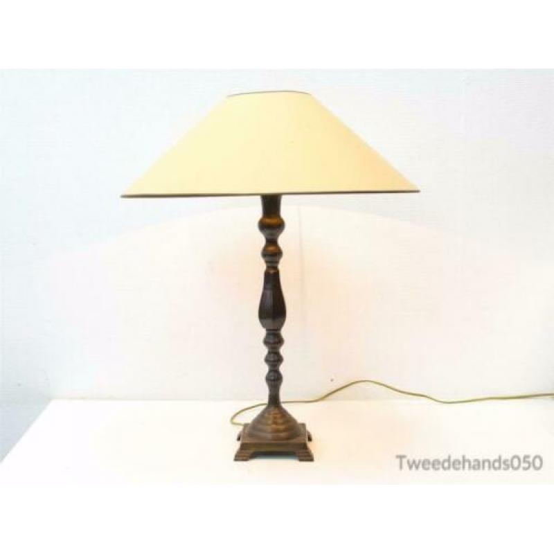2 Grote messing tafellampen 84137