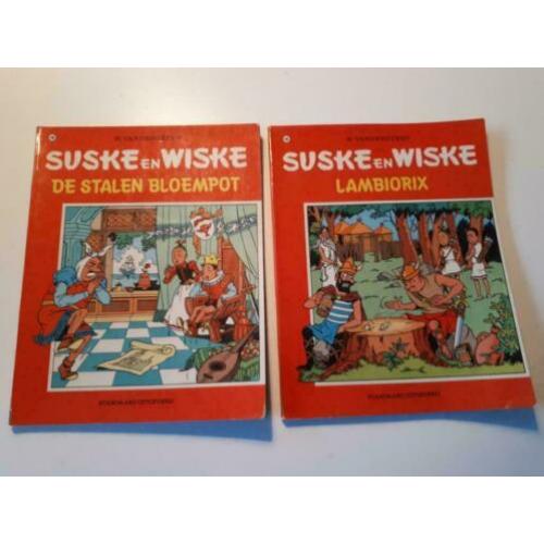 suske en wiske-twee albums-eerste drukken 1973-ZGAN