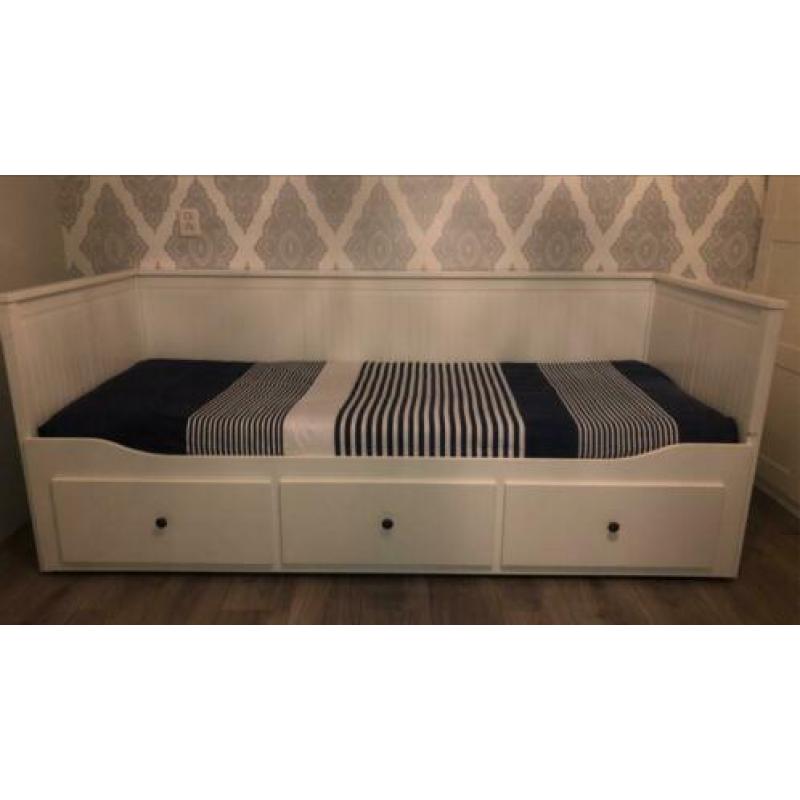Ikea Hemnes bed-bank wit