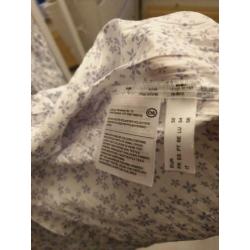 Blouse wit blauw 52 canda