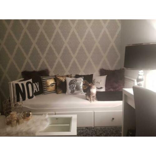 Ikea Hemnes bed-bank wit