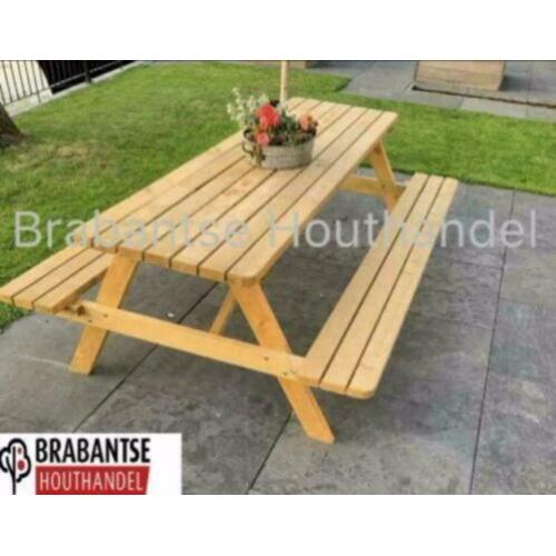Picknieuwtafel biertafel Hoge kwaliteit tuinbanken