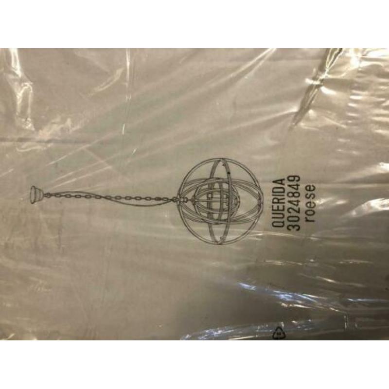 2 stuks nieuwe dubbele bol Hanglamp dia.55 cm