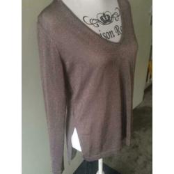 SUPERTRASH bruine trui top maat L