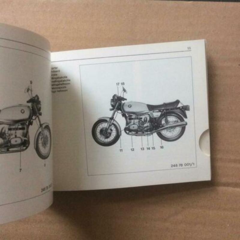 Handleiding BMW R45 en R65 - Nederlands instructieboekje