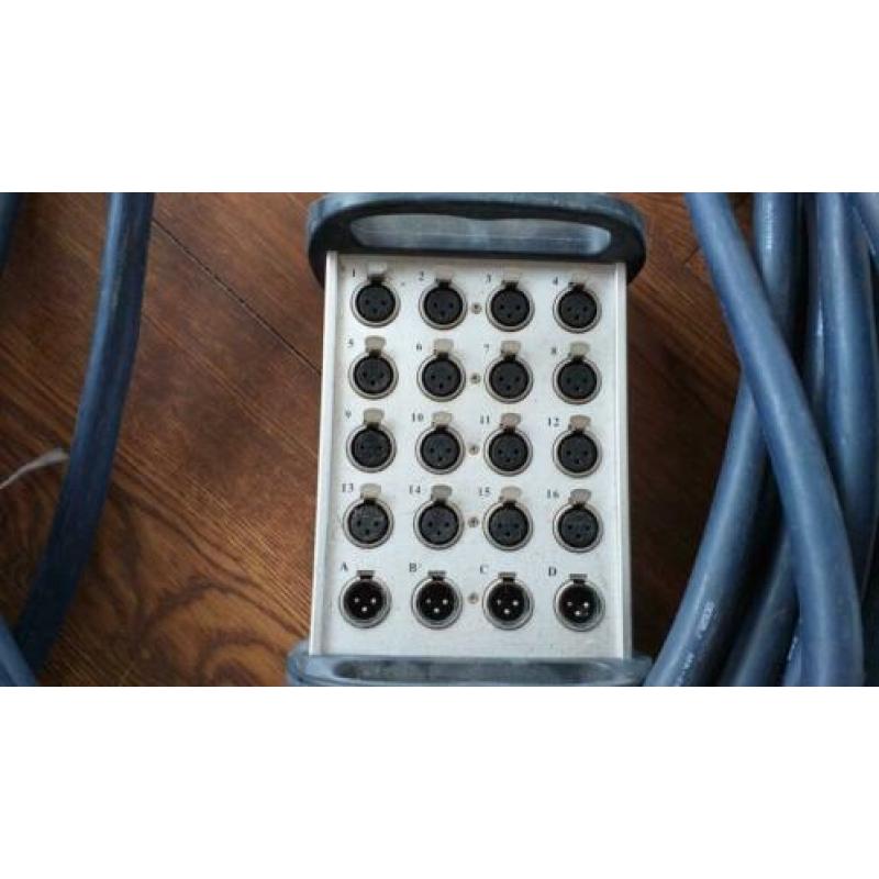DAP audio studio multicorekabel stagebox.