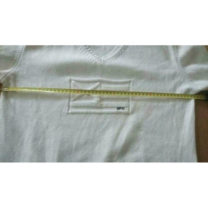 Mc Gregor mcgregor witte sweater sweater trui 100% katoen M