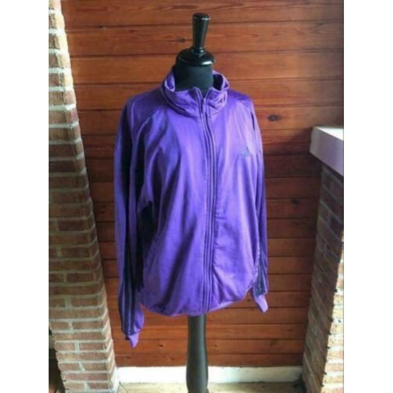 Schitterend mooi orgineel adidas jasje maat L