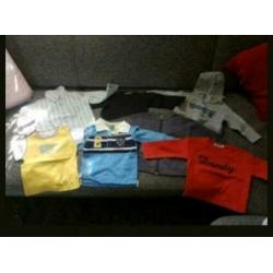 Pakket merk baby kleding jongen 74/80 (pakket 11)