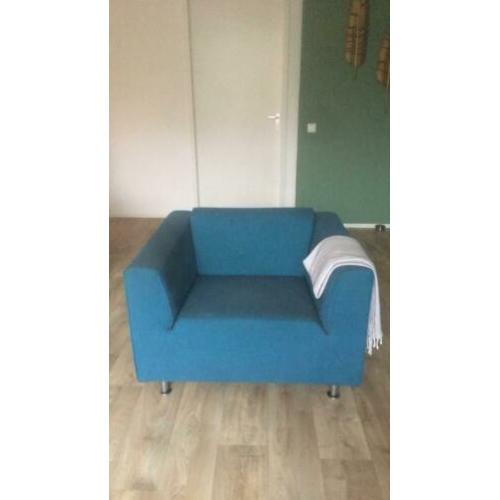 Fauteuil blauw