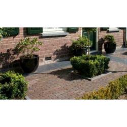 Grote Partij Gebakken WF en DF klinkers 6cm Rood/Bruin gen.