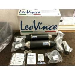 LeoVince carbon uitlaten dempers Yamaha YZF-R1 R1 2009-2014