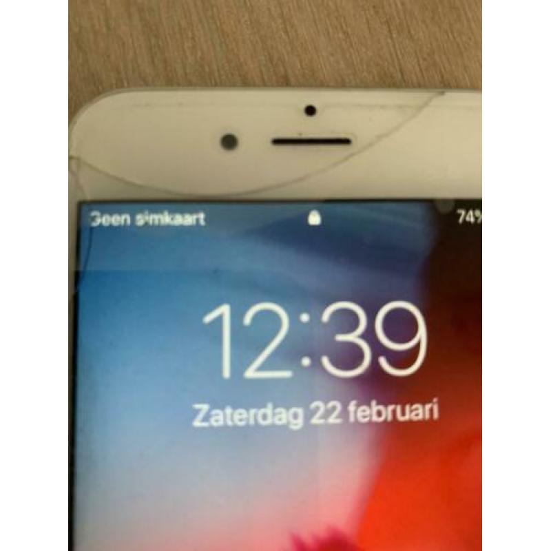 iPhone 6s zilver 64GB