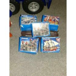 Nieuwe grote playmobil container truck compleet