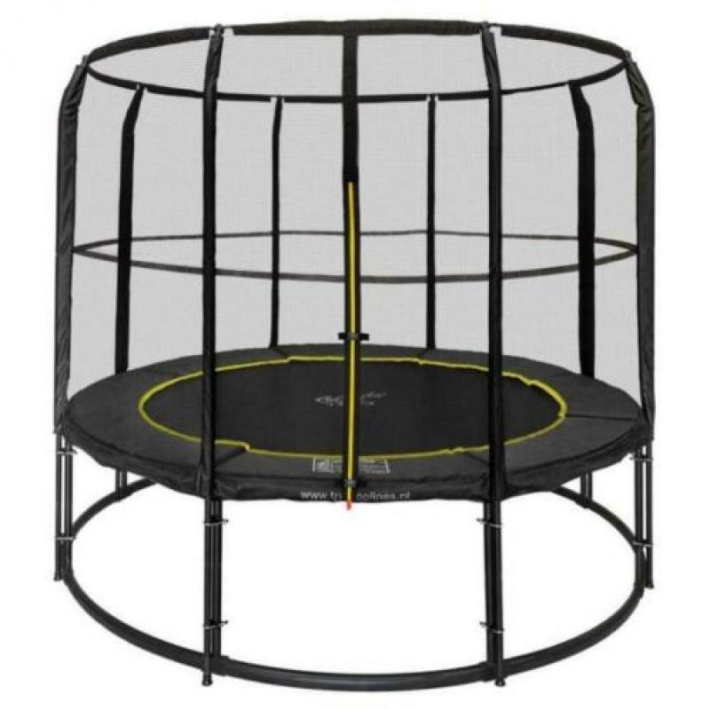 Magic Circle Pro Black Trampoline 366 + veiligheidsnet 834
