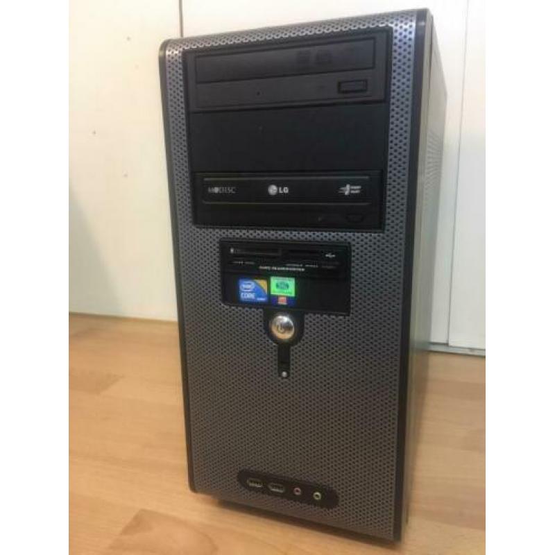 Mooie nette zakelijke budget computer set