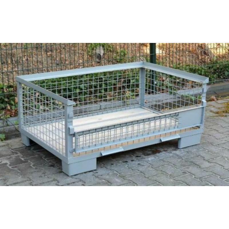 Nieuwe gaascontainer, gitterbox, gaaskrat, GB010