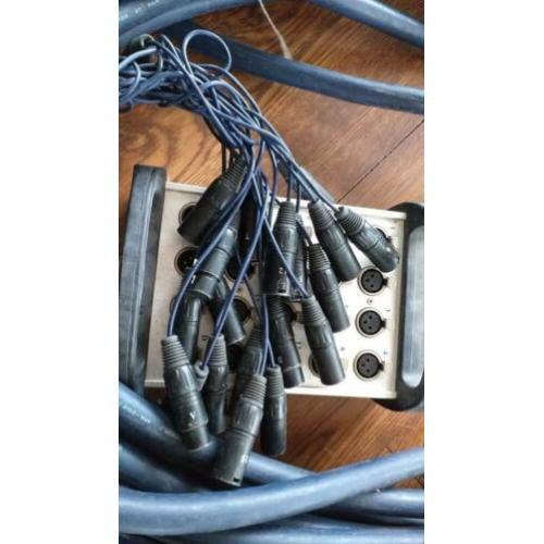 DAP audio studio multicorekabel stagebox.