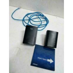 Cisco plw400 powerline adapters met wifi 300mb sec