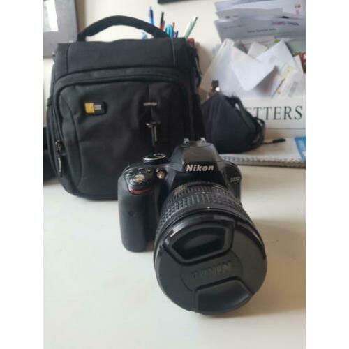 Nikon D3300 + twee lenzen