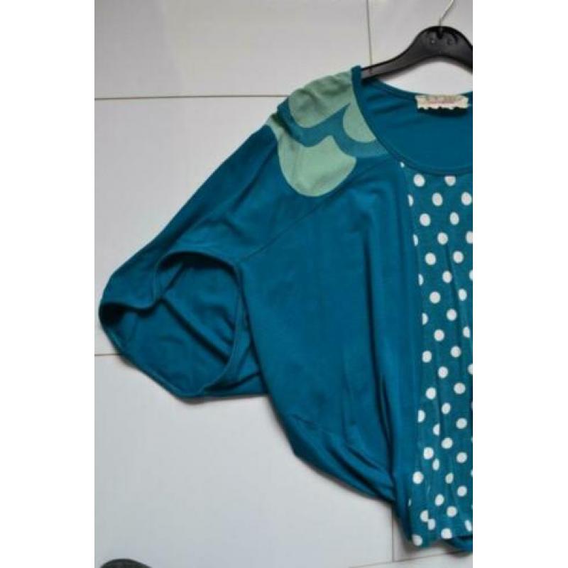 Fornarina shirt met vleermuismouwen, maat m.