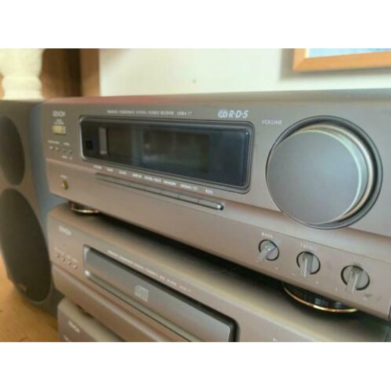 Denon UDRA-77 Stereoset te koop (CD-sleuf kapot)