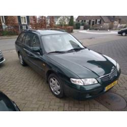 Mazda 626 1.8 Wagon Comfort 2000 Groen trekhaak airco cv