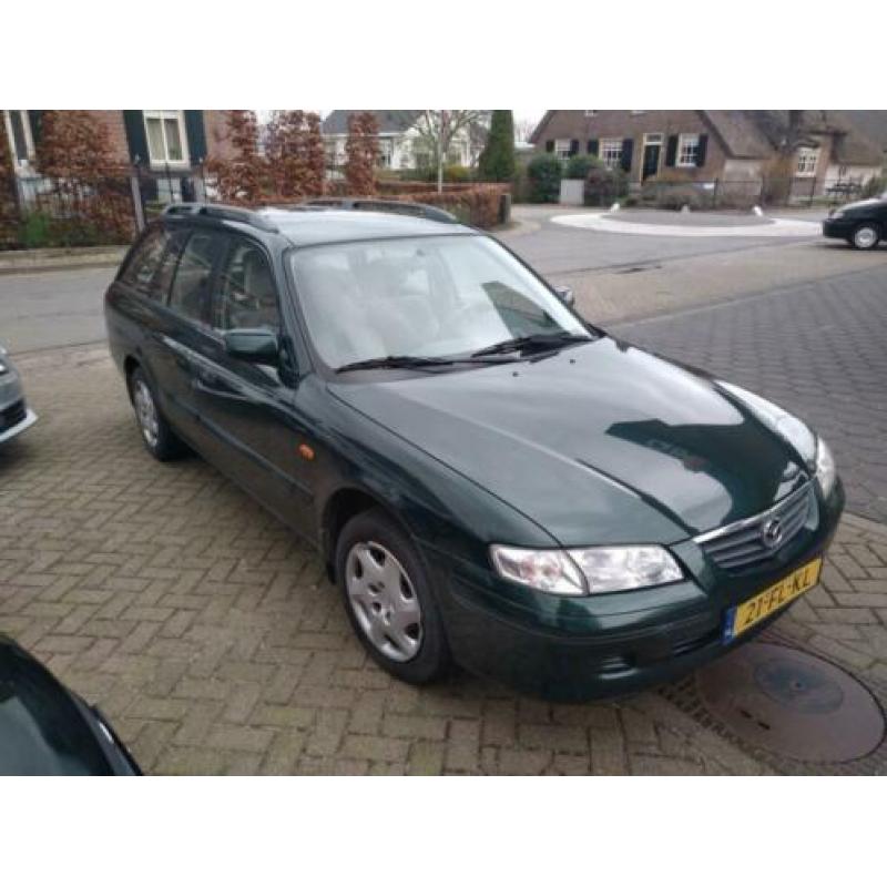 Mazda 626 1.8 Wagon Comfort 2000 Groen trekhaak airco cv