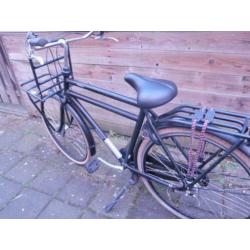 Batavus cnctd (als Gazelle NL) h 54 mat zwart 3V