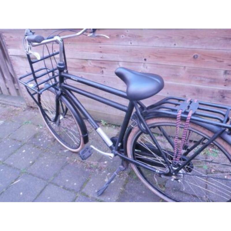 Batavus cnctd (als Gazelle NL) h 54 mat zwart 3V
