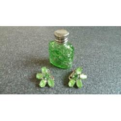 Parfumflesje met oorclips