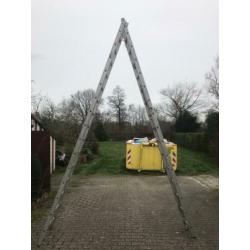 Tweedelige ladder