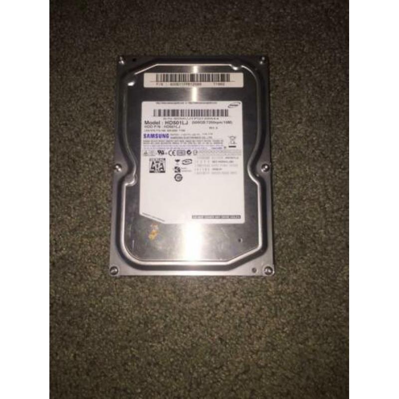 500GB Samsung Harde Schijf