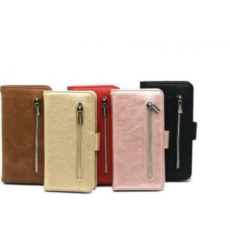 Huawei P30 Pro/P30/P30 Lite Portemonnee Hoesje Met Rits