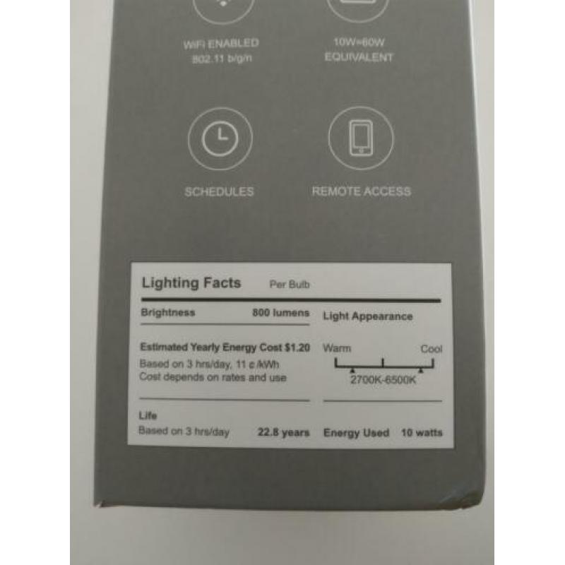 Yeelight Smart Light Wit V2 - Ongeopend