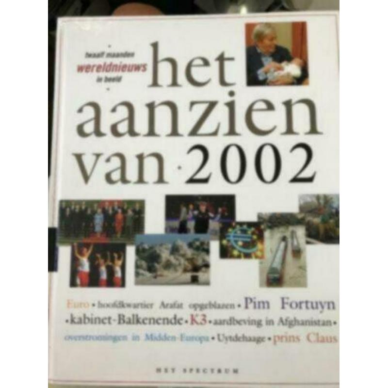 4x boeken 'Het aanzien van': 1998, 2002, 2010, 2012