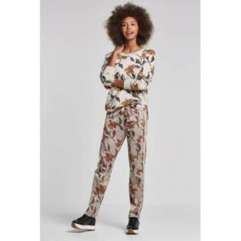 10DAYS mooie Broek met dessin bloemen maat S NIEUW WW 130,--